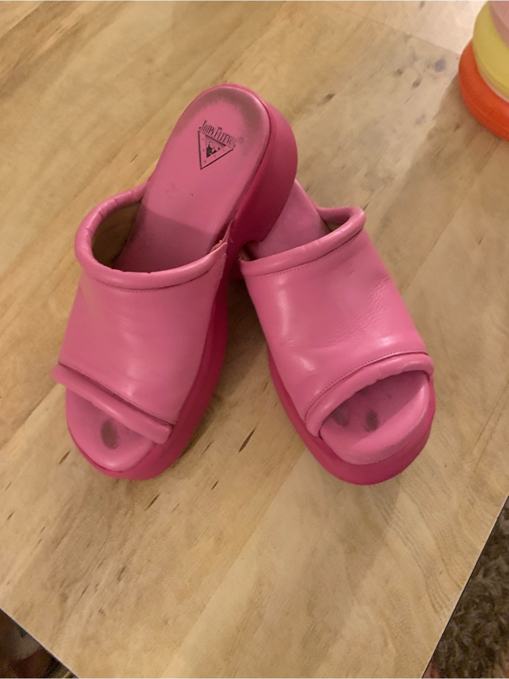 John Fluevog Bergeron Platform Sandals W9 - fits 8.5-9 💕